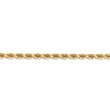 Load image into Gallery viewer, 14k 4.5mm D/C Rope with Lobster Clasp Chain
