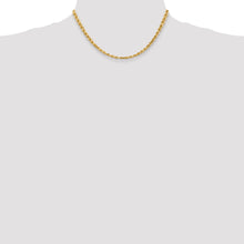 Load image into Gallery viewer, 14k 4.5mm D/C Rope with Lobster Clasp Chain
