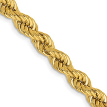 Load image into Gallery viewer, 14k 5mm Regular Rope Chain
