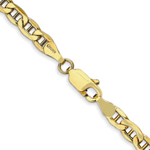 Load image into Gallery viewer, 10k 4mm Semi-Solid Anchor Chain
