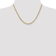 Load image into Gallery viewer, 10k 3.35mm Semi-Solid Curb Link Chain
