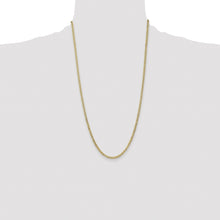 Load image into Gallery viewer, 10k 3.35mm Semi-Solid Curb Link Chain
