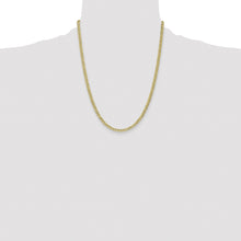 Load image into Gallery viewer, 10k 4.3mm Semi-Solid Curb Link Chain
