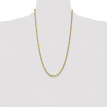 Load image into Gallery viewer, 10k 4.3mm Semi-Solid Curb Link Chain
