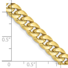 Load image into Gallery viewer, 10k 6.75mm Semi-Solid Miami Cuban Chain
