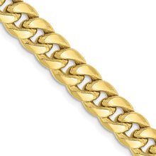 Load image into Gallery viewer, 10k 6.75mm Semi-Solid Miami Cuban Chain

