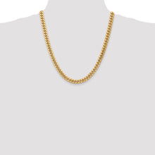 Load image into Gallery viewer, 10k 7.3mm Semi-Solid Miami Cuban Chain
