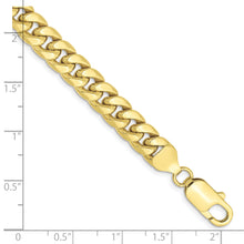 Load image into Gallery viewer, 10k 7.3mm Semi-Solid Miami Cuban Chain
