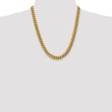 Load image into Gallery viewer, 10k 9.3mm Semi-Solid Miami Cuban Chain

