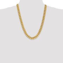 Load image into Gallery viewer, 10k 11mm Semi-Solid Miami Cuban Chain
