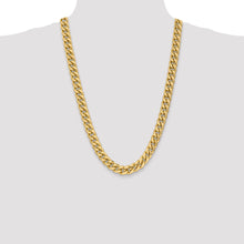 Load image into Gallery viewer, 10k 11mm Semi-Solid Miami Cuban Chain
