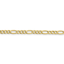 Load image into Gallery viewer, 10k 4.2mm Semi-Solid Figaro Chain
