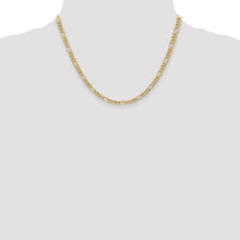 Load image into Gallery viewer, 10k 4.2mm Semi-Solid Figaro Chain
