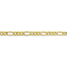 Load image into Gallery viewer, 10k 6.25mm Semi-Solid Figaro Chain
