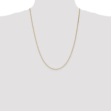 Load image into Gallery viewer, 10k 1.1mm Box Chain
