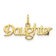 Load image into Gallery viewer, 10K DAUGHTER Charm
