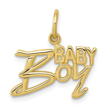 Load image into Gallery viewer, 10k BABY BOY Charm
