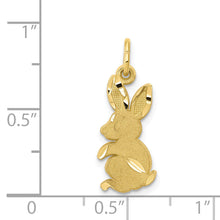 Load image into Gallery viewer, 10k Baby Bunny Charm
