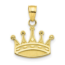 Load image into Gallery viewer, 10k Crown Charm
