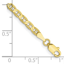 Load image into Gallery viewer, 10k 3mm Concave Anchor Chain
