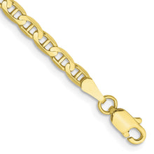 Load image into Gallery viewer, 10k 3mm Concave Anchor Chain
