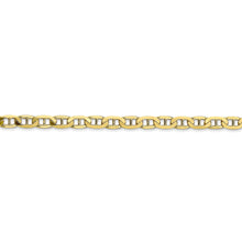 Load image into Gallery viewer, 10k 3.75mm Concave Anchor Chain
