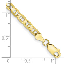 Load image into Gallery viewer, 10k 3.75mm Concave Anchor Chain
