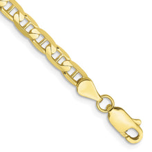 Load image into Gallery viewer, 10k 3.75mm Concave Anchor Chain

