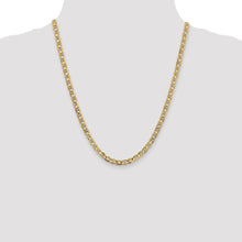 Load image into Gallery viewer, 10k 4.5mm Concave Anchor Chain
