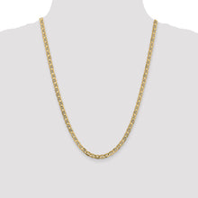 Load image into Gallery viewer, 10k 4.5mm Concave Anchor Chain
