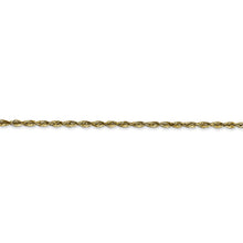 Load image into Gallery viewer, 10k 2.0mm Extra-Light D/C Rope Chain
