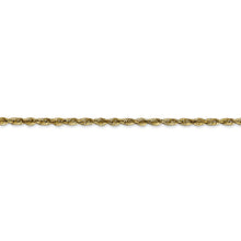 Load image into Gallery viewer, 10k 2.50mm Extra-Light D/C Rope Chain
