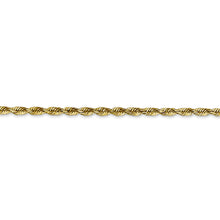 Load image into Gallery viewer, 10k 2.75mm Extra-Light D/C Rope Chain
