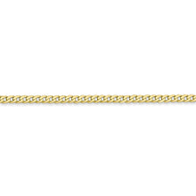 Load image into Gallery viewer, 10k 2.2mm Flat Beveled Curb Chain
