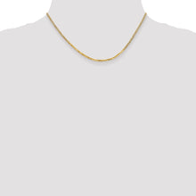 Load image into Gallery viewer, 10k 2.2mm Flat Beveled Curb Chain

