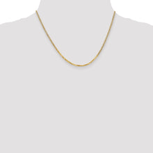 Load image into Gallery viewer, 10k 2.2mm Flat Beveled Curb Chain

