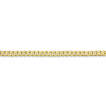 Load image into Gallery viewer, 10k 2.9mm Flat Beveled Curb Chain
