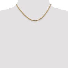Load image into Gallery viewer, 10k 2.9mm Flat Beveled Curb Chain
