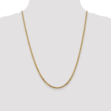 Load image into Gallery viewer, 10k 2.9mm Flat Beveled Curb Chain
