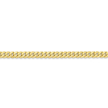 Load image into Gallery viewer, 10k 3.9mm Flat Beveled Curb Chain
