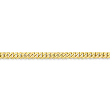 Load image into Gallery viewer, 10k 3.9mm Flat Beveled Curb Chain
