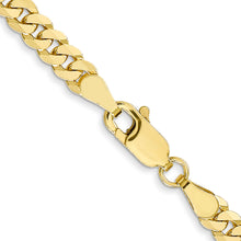 Load image into Gallery viewer, 10k 3.9mm Flat Beveled Curb Chain
