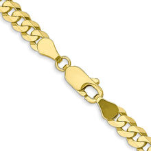Load image into Gallery viewer, 10k 4.75mm Flat Beveled Curb Chain
