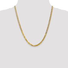 Load image into Gallery viewer, 10k 4.75mm Flat Beveled Curb Chain
