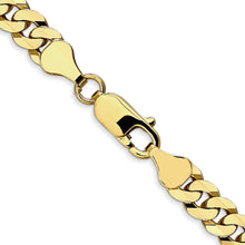 Load image into Gallery viewer, 10k 6.25mm Flat Beveled Curb Chain
