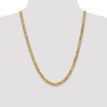 Load image into Gallery viewer, 10k 6.25mm Flat Beveled Curb Chain
