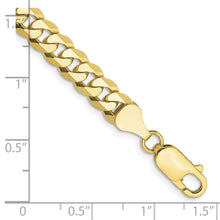 Load image into Gallery viewer, 10k 6.25mm Flat Beveled Curb Chain
