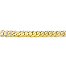 Load image into Gallery viewer, 10k 6.75mm Flat Beveled Curb Chain
