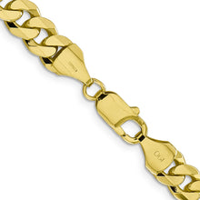 Load image into Gallery viewer, 10k 8.25mm Flat Beveled Curb Chain
