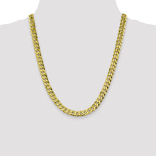 Load image into Gallery viewer, 10k 8.25mm Flat Beveled Curb Chain
